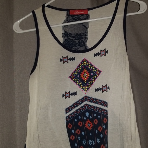 Lace tank top - Picture 2 of 4